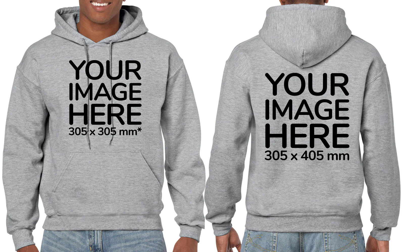 Adult Hoodie - Front and Back - Image 6