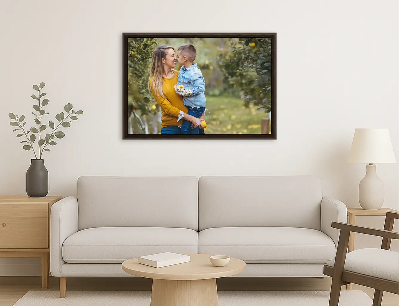 Floating Frame Canvas - Portrait - Image 3