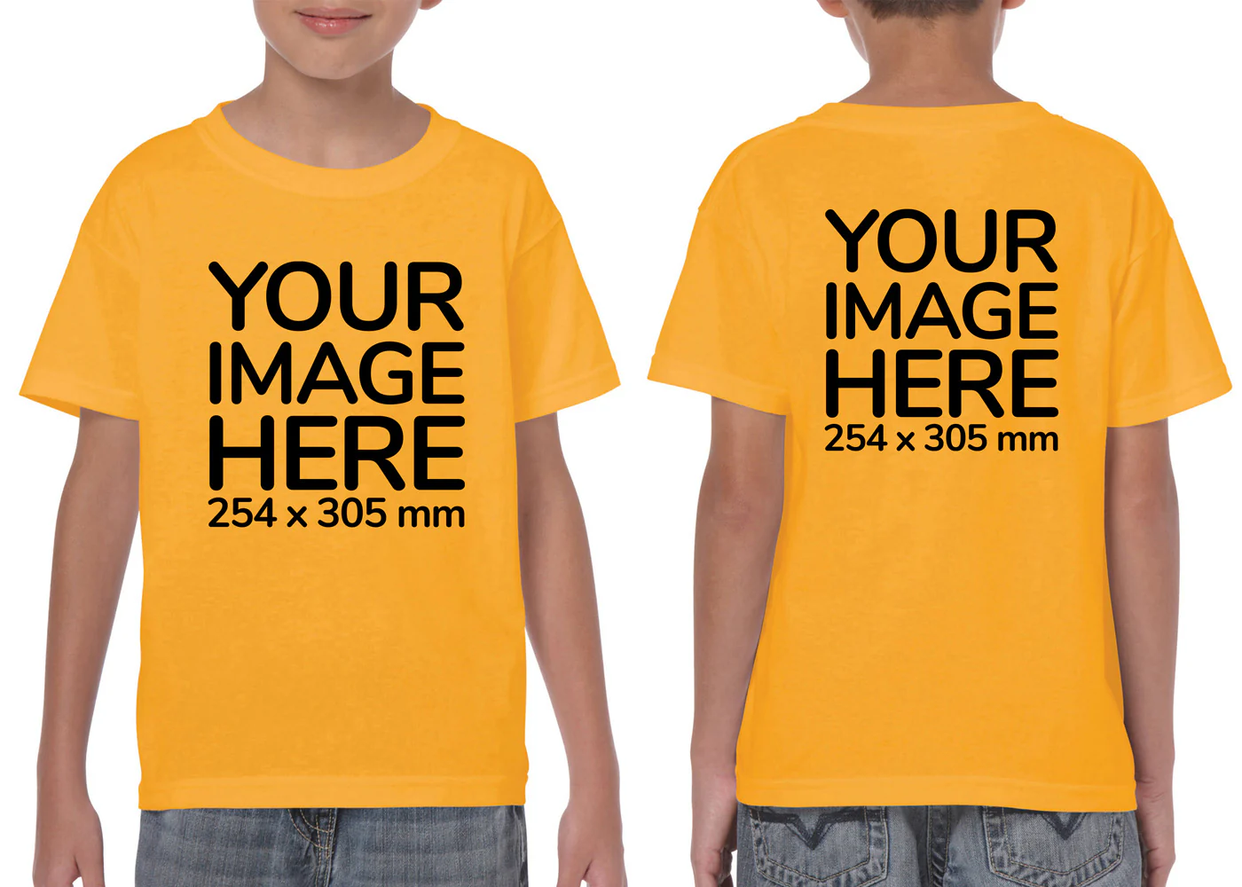 Children's T-Shirt - Front & Back - Image 6