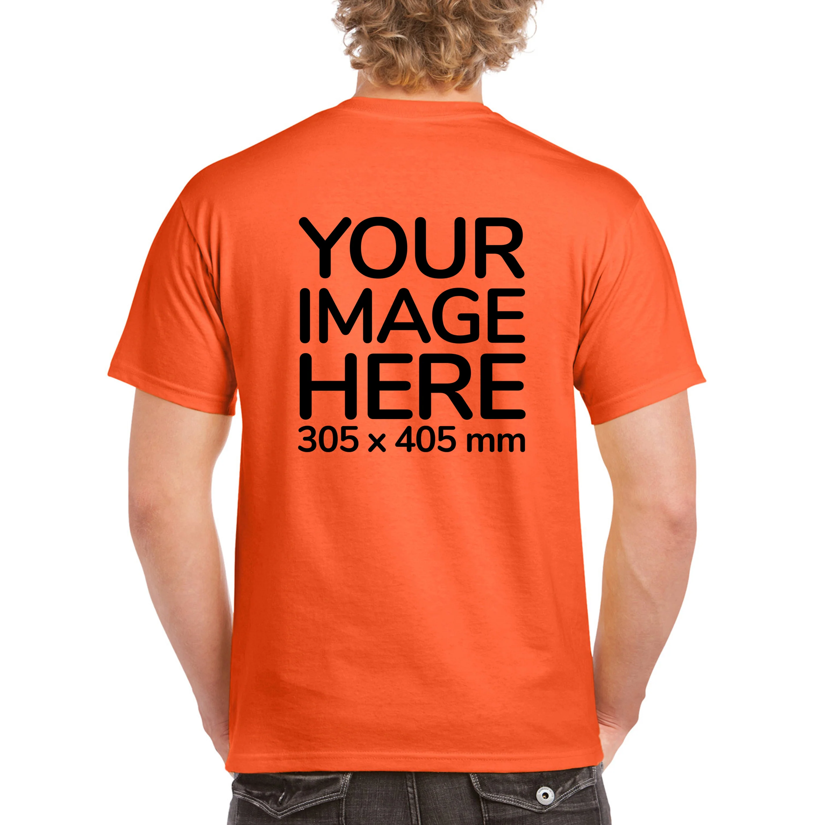 Men's T-Shirt - Back Only - Image 11