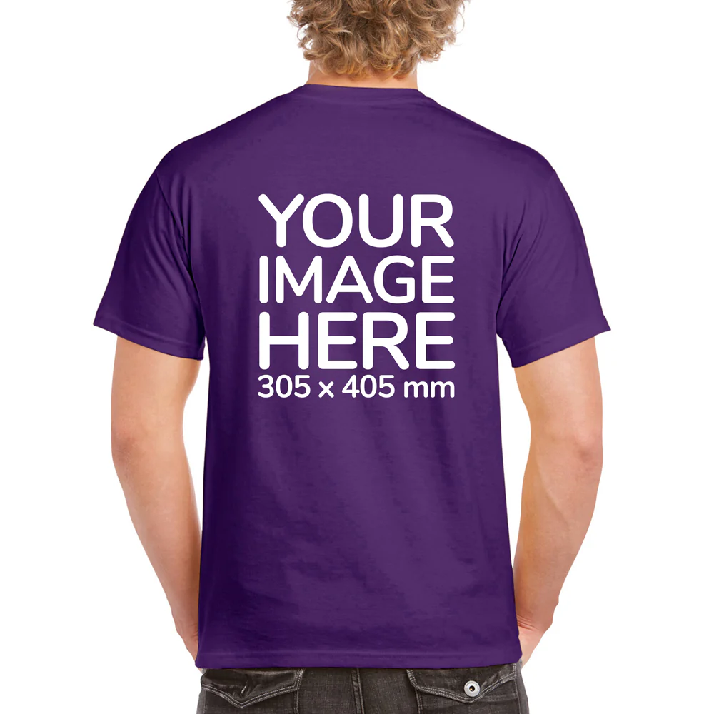 Men's T-Shirt - Back Only - Image 13
