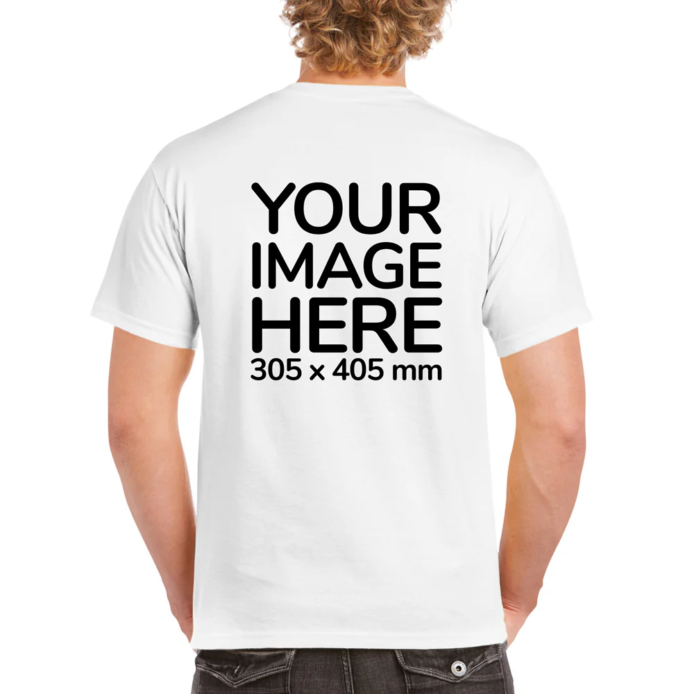 Men's T-Shirt - Back Only - Image 2