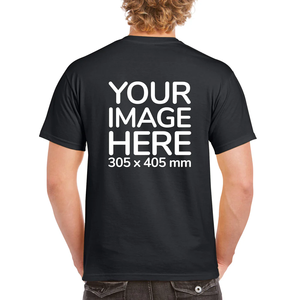 Men's T-Shirt - Back Only - Image 3