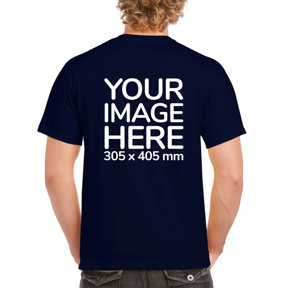 Men's T-Shirt - Back Only - Image 4