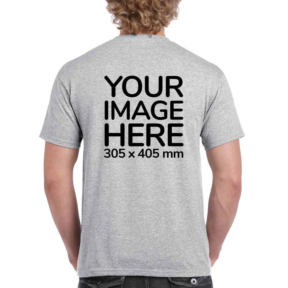 Men's T-Shirt - Back Only - Image 8