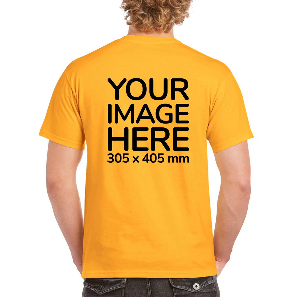 Men's T-Shirt - Back Only - Image 9