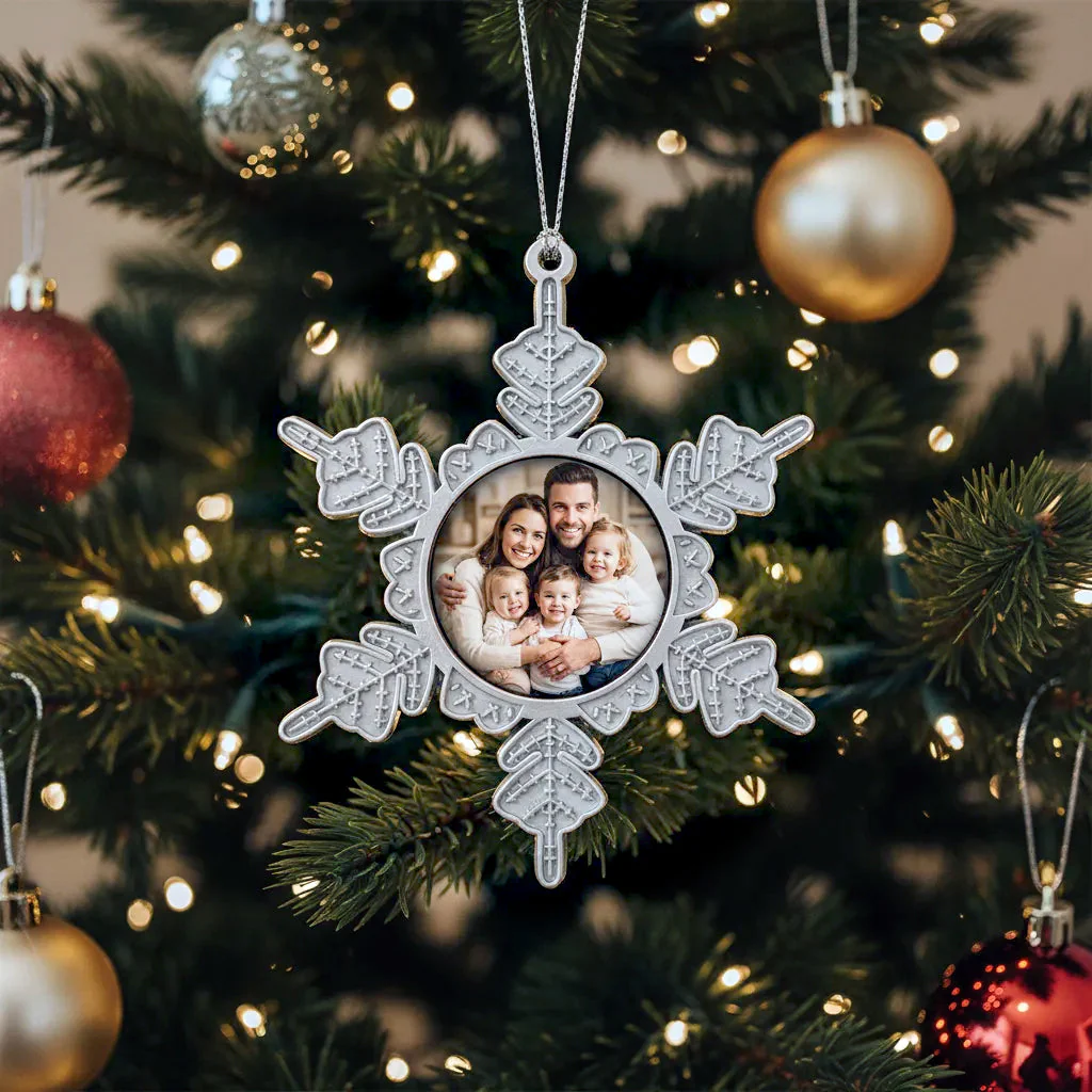 Personalised Christmas Decoration - Metal - Image 3