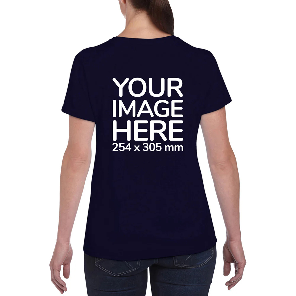 Women's T-Shirt - Back Only - Image 2