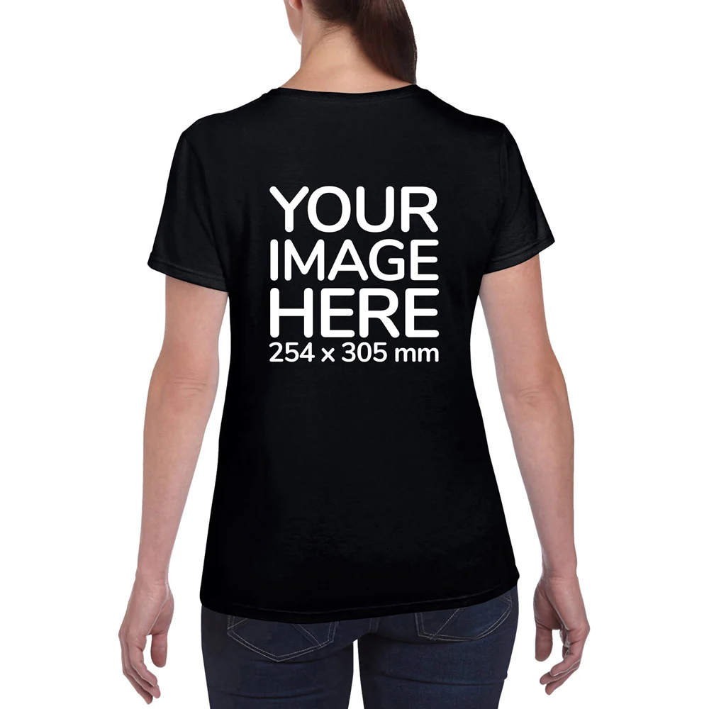 Women's T-Shirt - Back Only - Image 3