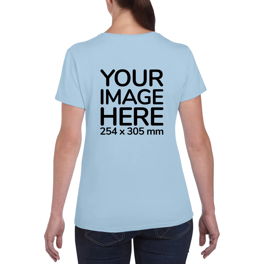 Women's T-Shirt - Back Only - Image 5
