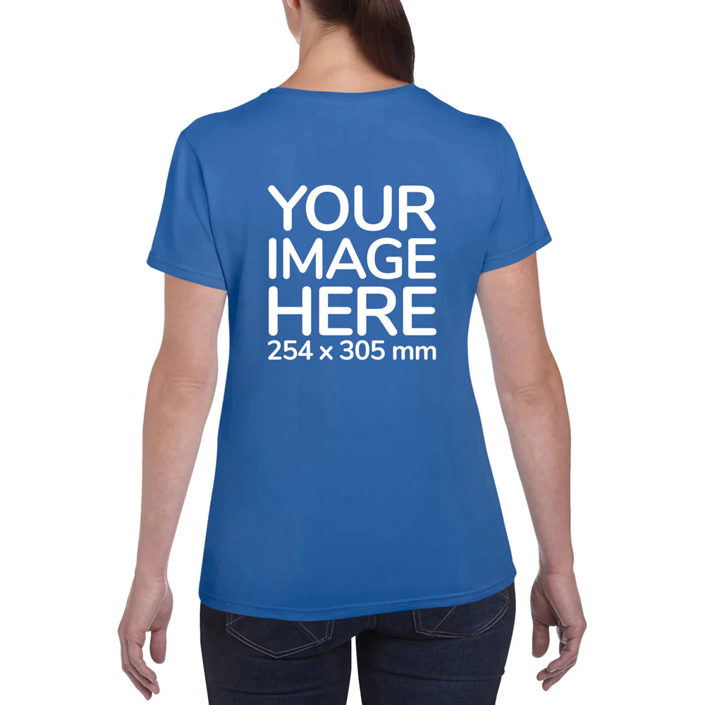 Women's T-Shirt - Back Only - Image 6
