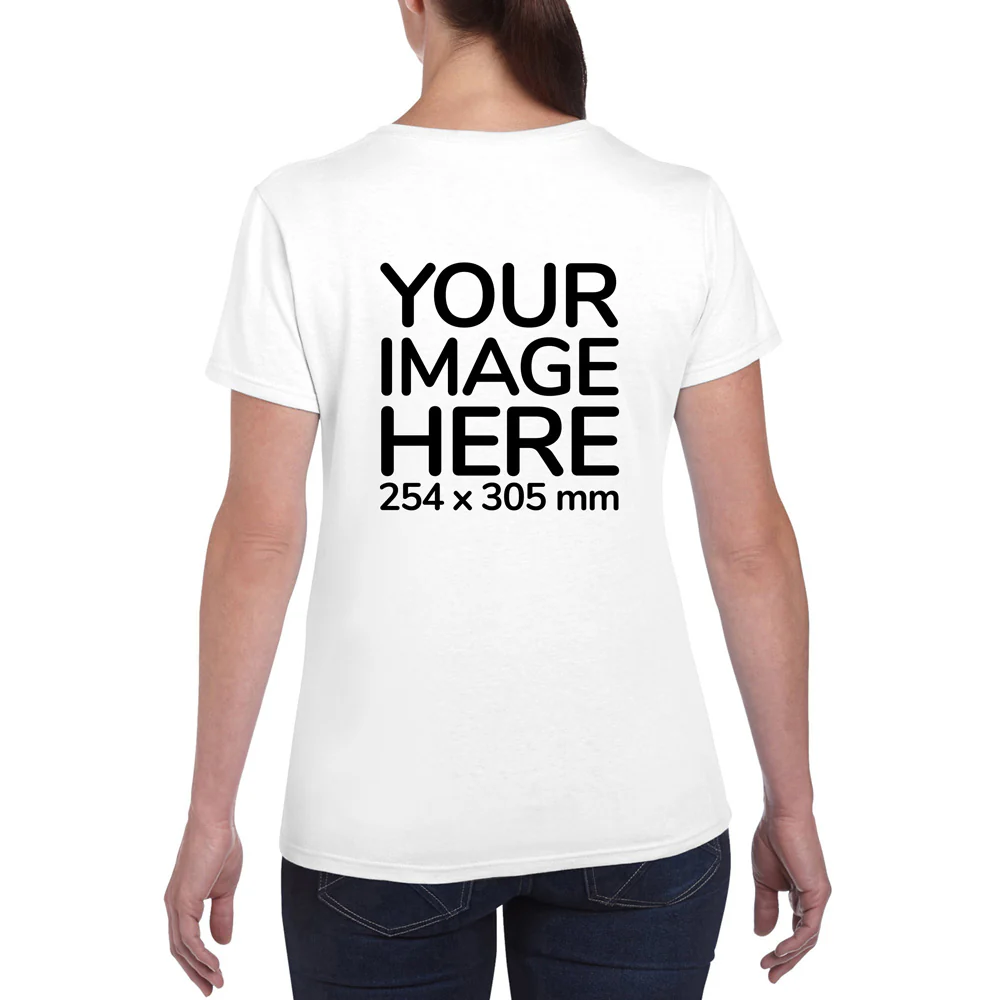 Women's T-Shirt - Back Only - Image 8