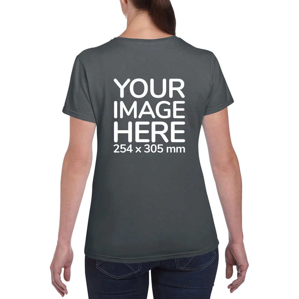Women's T-Shirt - Back Only - Image 9